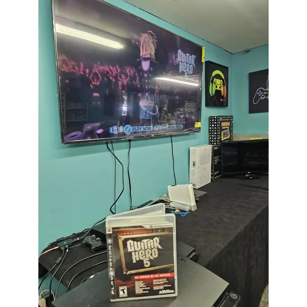 Guitar Hero 5 / 3 / Aerosmith (Sony PlayStation 3 PS3) 3-Pack CLEANED/TESTED VG